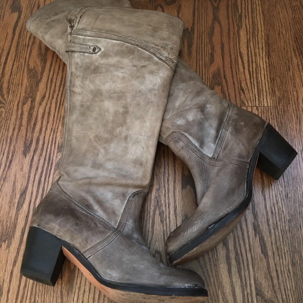 Frye Jane Tall Cuff Boots